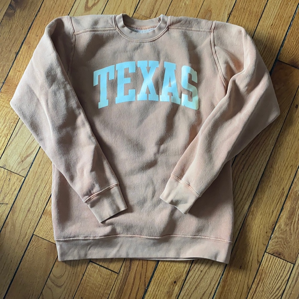 Texas orange university sweatshirt